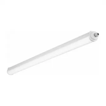 Trilux 2315 G4 1500 55/38/ML-8MC ET PC +LV LED Surface-Mounted Luminaire for Damp Environments and Covered Areas