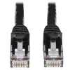 Tripp Lite N261-025-BK Cat6a 10G Snagless UTP Ethernet Cable (RJ45 M/M), Black, 25 ft