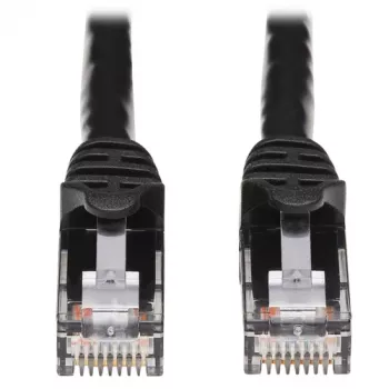 Tripp Lite N261-025-BK Cat6a 10G Snagless UTP Ethernet Cable (RJ45 M/M), Black, 25 ft