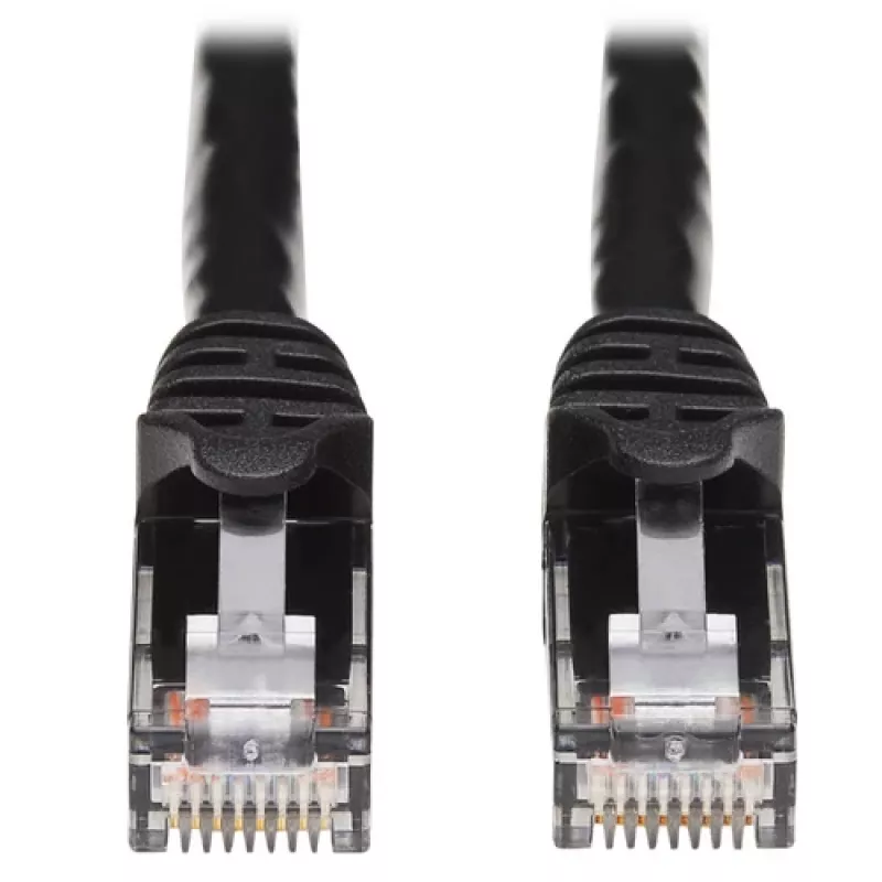 Tripp Lite N261-025-BK Cat6a 10G Snagless UTP Ethernet Cable (RJ45 M/M), Black, 25 ft