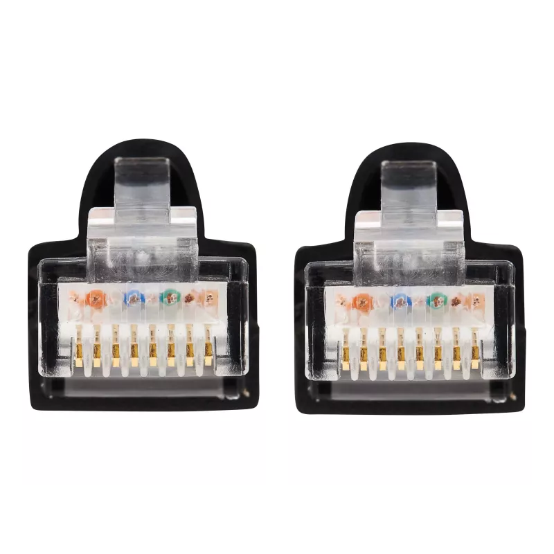 Tripp Lite N261-025-BK Cat6a 10G Snagless UTP Ethernet Cable (RJ45 M/M), Black, 25 ft