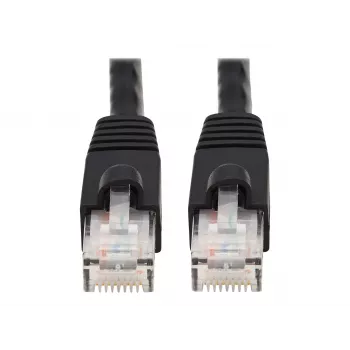 Tripp Lite N261-025-BK Cat6a 10G Snagless UTP Ethernet Cable (RJ45 M/M), Black, 25 ft