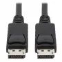 Tripp Lite Series DisplayPort Cable with Latching Connectors, 4K 60 Hz (M/M), Black, 6 ft