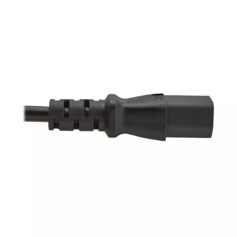 Tripp PDU Power Cord C13 to C14 10A 250V H05VV-F 2m (6.6ft) Black