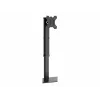 Tripp Single-Display Monitor Stand - Height Adjustable, 17 to 27 Monitors - Mounting Kit - for Monitor - Steel - Black - Screen Size: 43.2-68.6 cm (17-27)