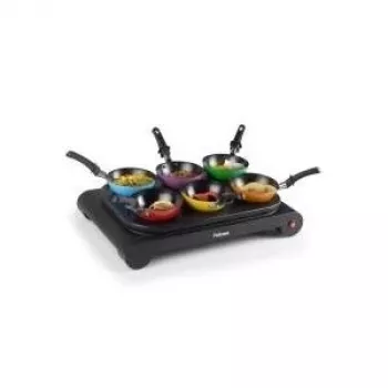 Tristar BP-2827 Wok Set for 6 Persons - Multicolor - 1000 W - 2 m Cable - 400 mm x 270 mm