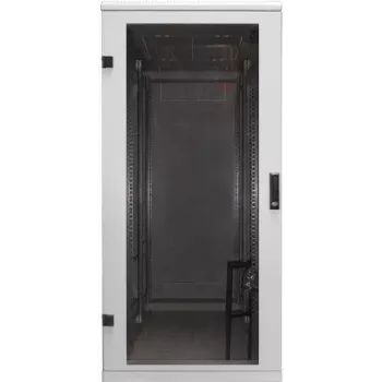 TRITON RMA-32-A66-CAX-N1 19 inch Network Cabinet 32U 600x600 mm Light Grey Glass Door