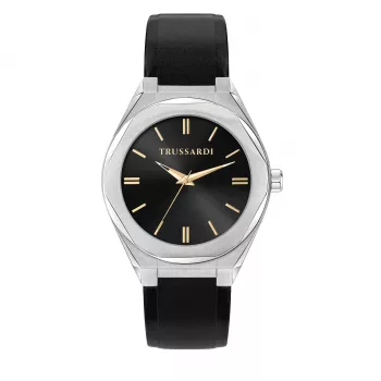 Trussardi Men's Watch R2451156001 42mm Stainless Steel Blue Dial Milanese Bracelet