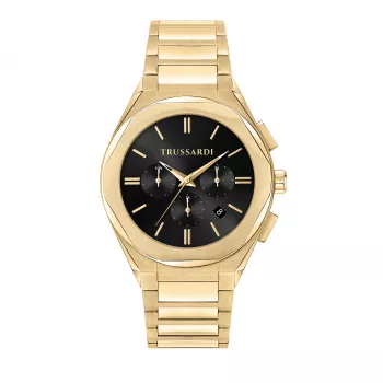 Trussardi Men's Watch R2453156001 44mm Stainless Steel Blue Dial