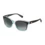 TRUSSARDI Women's Sunglasses STR0775607U2 Havana Acetate Butterfly Frame Brown Gradient Lens 56mm