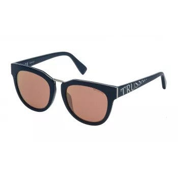 TRUSSARDI Women's Sunglasses STR180527T9R Brown Havana Square 52 mm