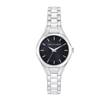 TRUSSARDI Women's T-Light Quartz Watch R2453157511 30mm Silver Stainless Steel