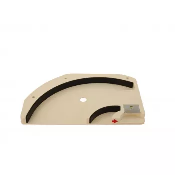 TRUST 22400 Jar and Bottle Opener Under-Cabinet Mounted, White