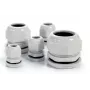TRYTYT PG-16 Light Grey Cable Gland with Strain Relief IP68 (1 pc)