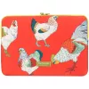 TUCANO SCHIZZO Sleeve for MacBook Air 15 inch / Laptops 13-14 inch, Fauna Galline Orange
