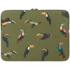 Tucano Tucani Second Skin Laptop Sleeve for 15-16 Inch Laptops, Neoprene, Green BFTUC401516-V