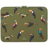 Tucano Tucani Second Skin Laptop Sleeve for 15-16 Inch Laptops, Neoprene, Green BFTUC401516-V