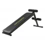 TUNTURI AB20 Adjustable Abdominal Bench | Foldable Sit-Up Bench with 4-Level Incline, 100 kg Max Load, Black