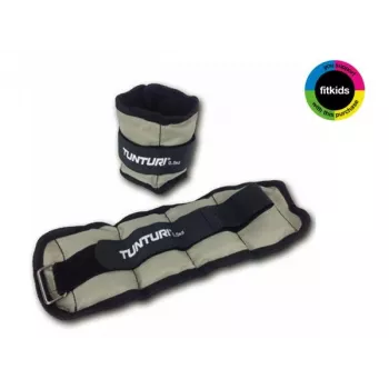 Tunturi Ankle and Wrist Weights 0.5 kg, Grey, 2 pcs