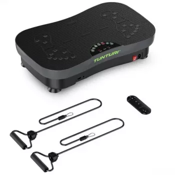 Tunturi Cardio Fit V30 Vibration Plate - 200W, 20 Speeds, LCD Display