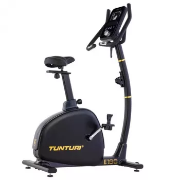 Tunturi Centuri E100 Magnetic Upright Exercise Bike with 32 Resistance Levels and Bluetooth