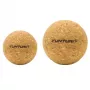 Tunturi Cork Massage Ball Set 2x 60 mm – Natural Brown Trigger Point & Myofascial Release Balls