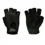Tunturi Easy Fit Pro Fitness Gloves, Medium, Black – Half-Finger Weightlifting Gloves with Gel Padding and Wrist Support