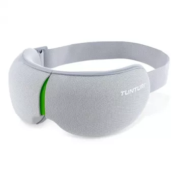TUNTURI EM50 Eye Massager with Air Pressure, Vibration, Heat Therapy, Bluetooth, 5 Modes, Black