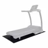 Tunturi Floor Protection Mat 200 x 92.5 cm Black PVC Anti-Slip Shock Absorbing for Treadmills Exercise Bikes Cross Trainers