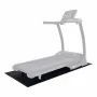 Tunturi Floor Protection Mat 200 x 92.5 cm Black PVC Anti-Slip Shock Absorbing for Treadmills Exercise Bikes Cross Trainers