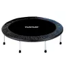 Tunturi Funhop Sports Trampoline 125 cm with Adjustable Handle, Bungee Cords, Black/Green, up to 120 kg