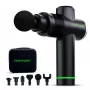 Tunturi MG40 Massage Gun – 20-Speed Percussion Massager with 6 Heads & 11h Battery