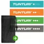 Tunturi Mini Resistance Band Set (4 pcs) - 100% Natural Latex Exercise Bands with Storage Bag, Light to X-Heavy Resistance