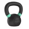 Tunturi Platinum 6kg Cast Iron Kettlebell – Powder-Coated with Ergonomic Handle