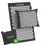 Tunturi Pro Acupressure Mat and Pillow Set, Black