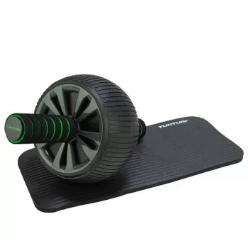 Tunturi Pro Exercise Wheel Deluxe Abdominal Roller with Knee Mat