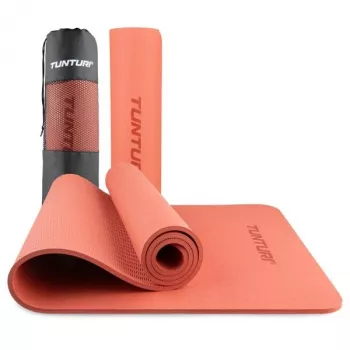 Tunturi Yogamat 8mm Non-Slip Yoga Mat – Rose Gold