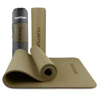 Tunturi Yogamat 8mm Yoga Mat - Army Green