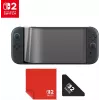 Turtle Beach Screen Protector Kit for Switch 2 – 9H Tempered Glass, 2-Pack, Black 00232938