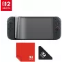 Turtle Beach Screen Protector Kit for Switch 2 – 9H Tempered Glass, 2-Pack, Black 00232938