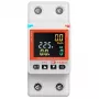 TUYA Smart Energy Meter 2P+N 63A Wi-Fi | Single Phase DIN Rail Energy Monitor with App Control