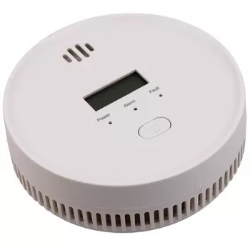 TUYA Smart Smoke & Carbon Monoxide Detector with Wi-Fi (2.4GHz) - Photoelectric & Electrochemical Sensors