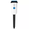TUYA Smart Wi-Fi Soil Temperature and Humidity Sensor, IP67 Stainless Steel Probe, Tuya Smart Life App, 3x AA Battery Powered, White