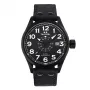 TW STEEL VS41-Volante Men's Quartz Watch 45mm Black Dial Leather Strap