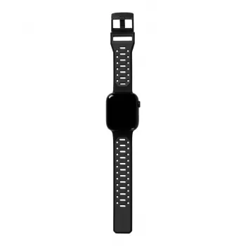UAG Scout Silicone Watch Strap for Apple Watch 49mm/45mm/44mm/42mm - Black