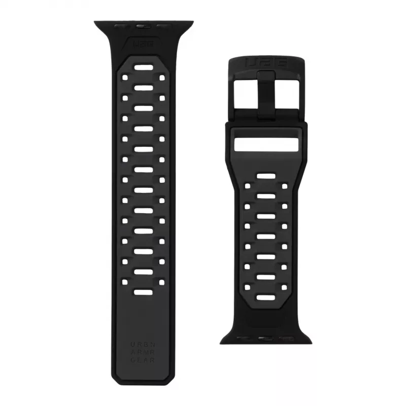 UAG Scout Silicone Watch Strap for Apple Watch 49mm/45mm/44mm/42mm - Black