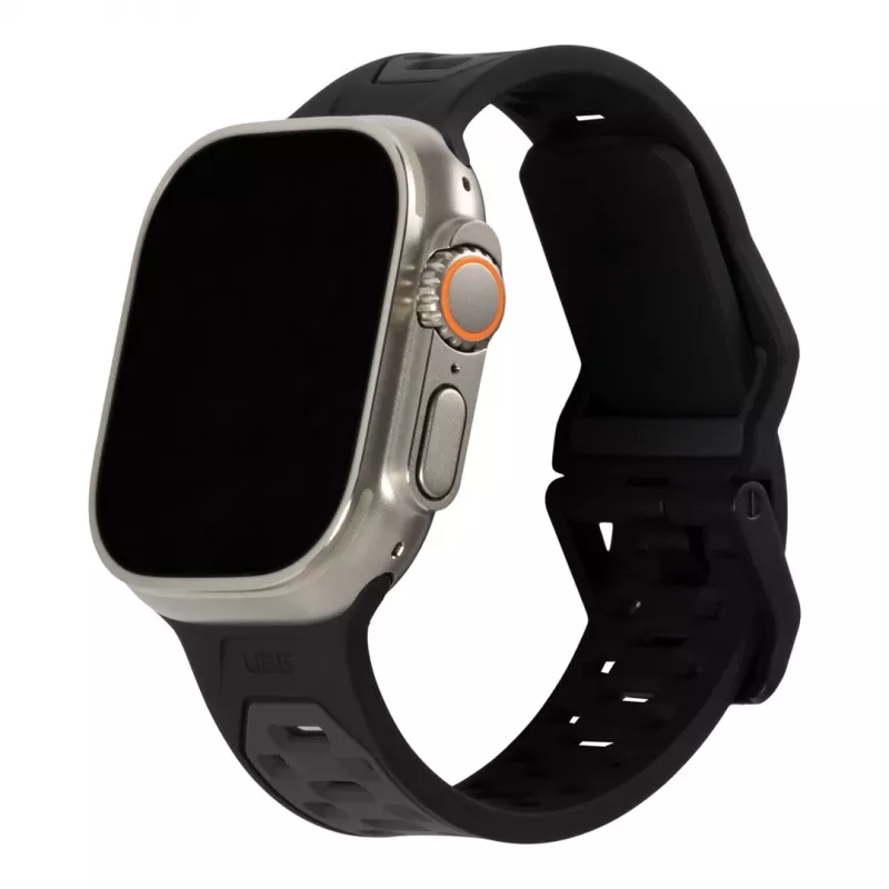 UAG Scout Silicone Watch Strap for Apple Watch 49mm/45mm/44mm/42mm - Black