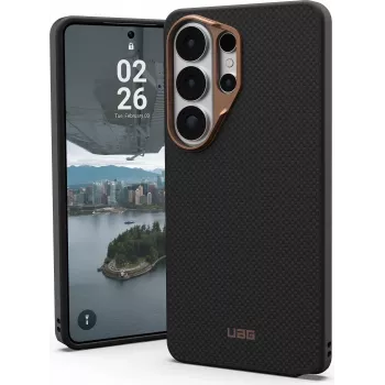 UAG Urban Armor Gear FIBR ARMR Case with Magnet Module for Samsung Galaxy S26 Ultra, Black/Bronze