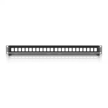 Ubiquiti Blank Keystone Patch Panel 24 Port for UniFi Rack-Mount Equipment 1U