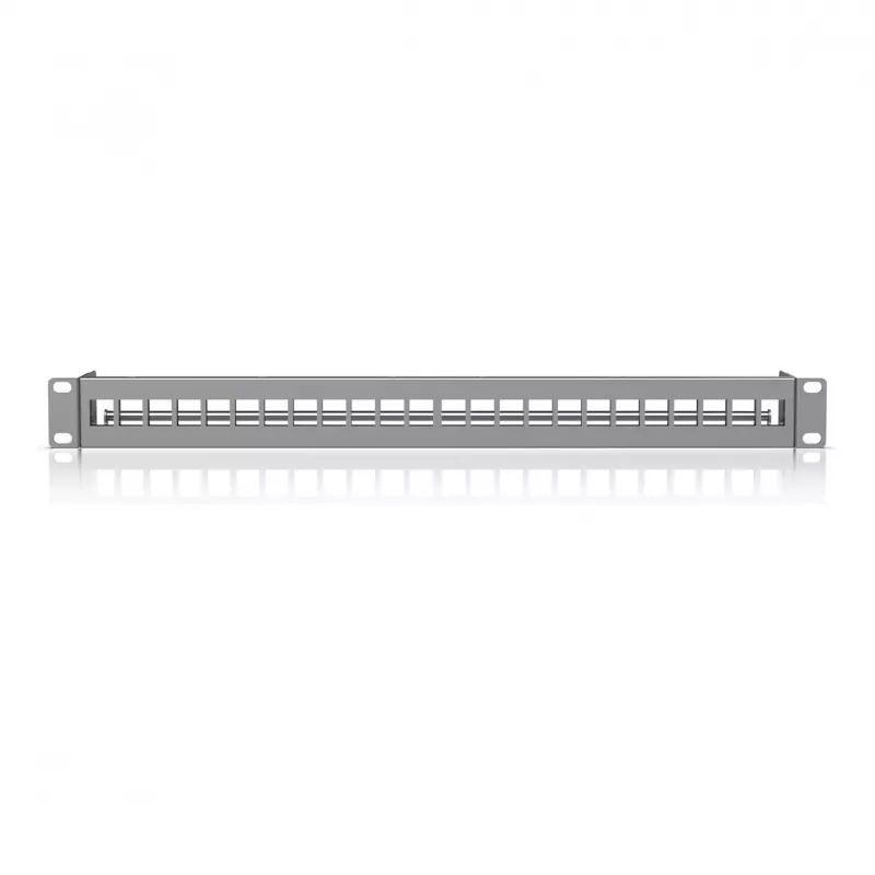 Ubiquiti Blank Keystone Patch Panel 24 Port for UniFi Rack-Mount Equipment 1U